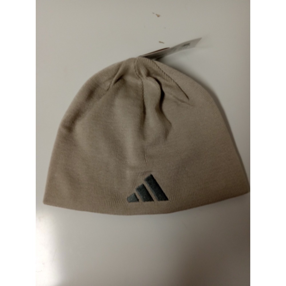 Adidas Mens Reversible Skully Beanie‎ Gray NEW